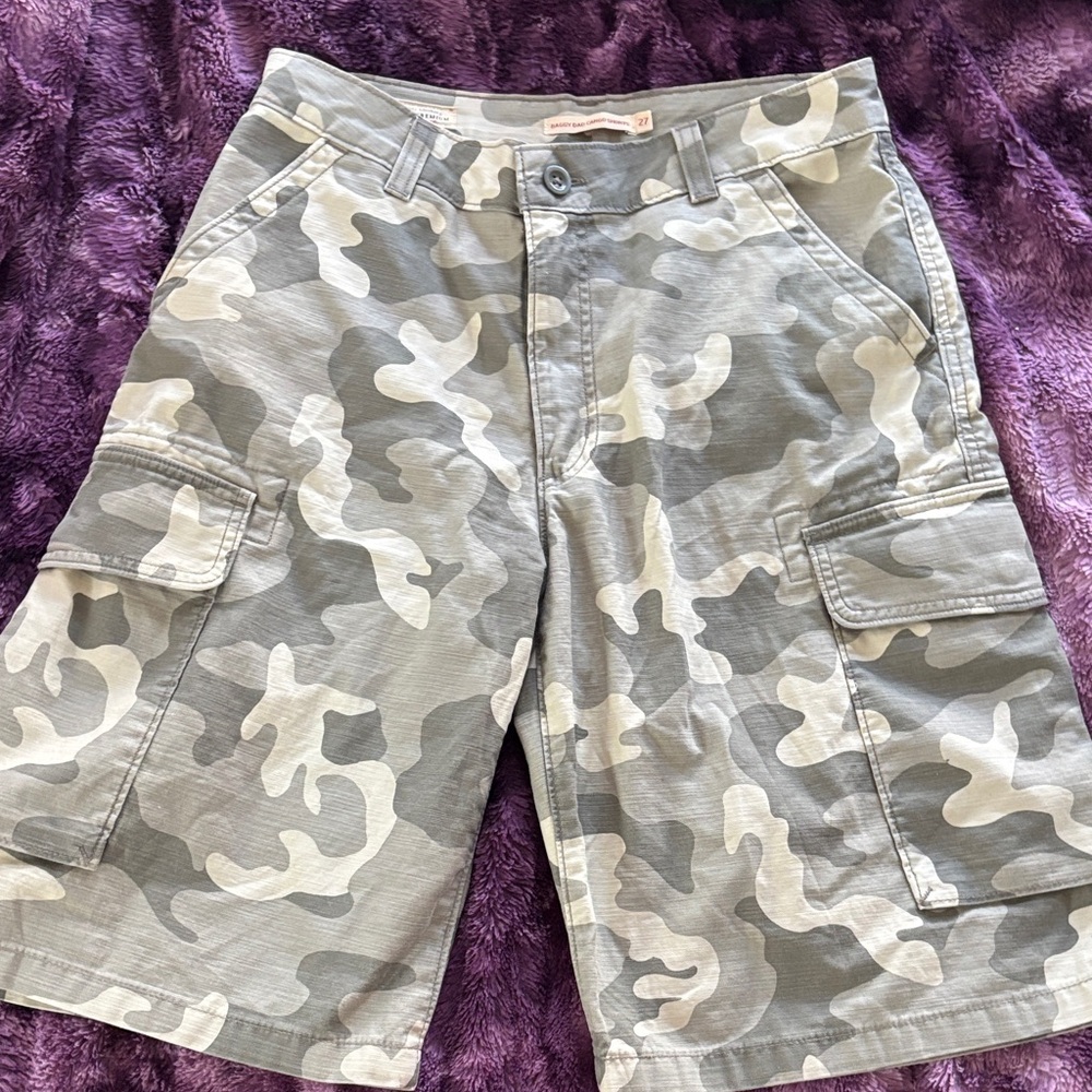 Levi’s Camo Cargo Shorts